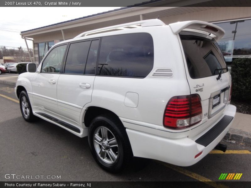 Crystal White / Ivory 2007 Lexus LX 470