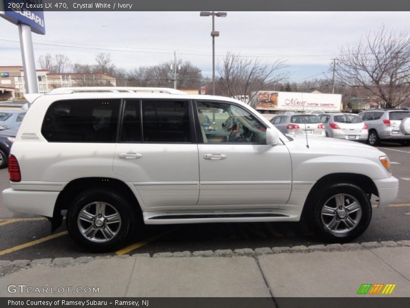 Crystal White / Ivory 2007 Lexus LX 470
