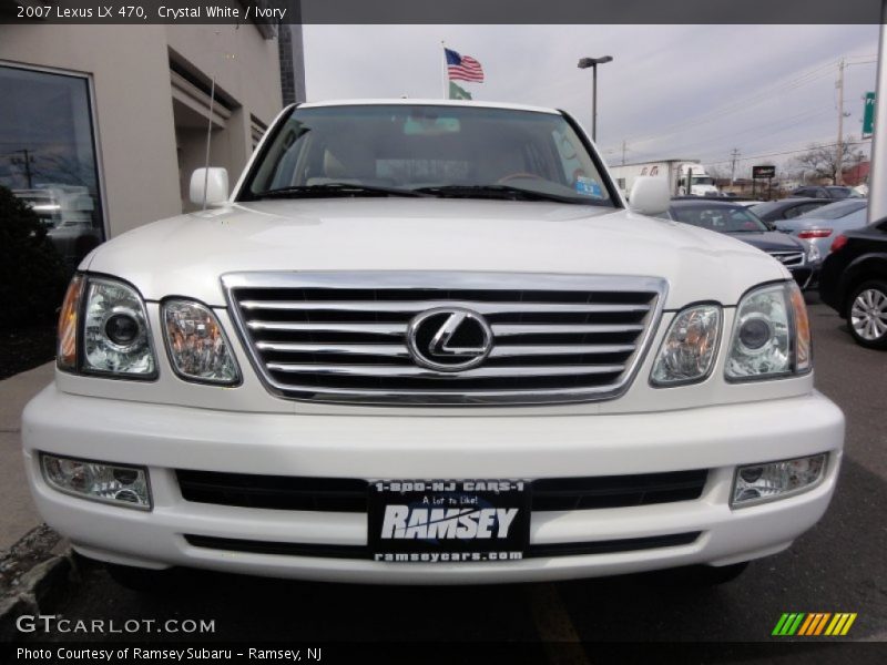 Crystal White / Ivory 2007 Lexus LX 470