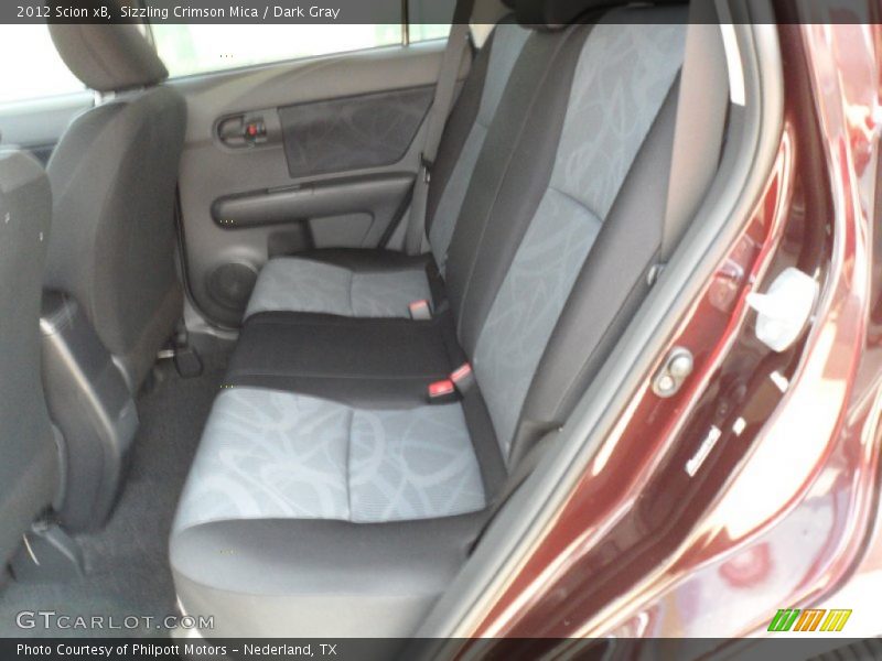 Sizzling Crimson Mica / Dark Gray 2012 Scion xB
