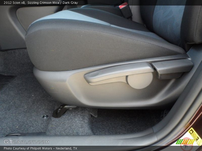 Sizzling Crimson Mica / Dark Gray 2012 Scion xB