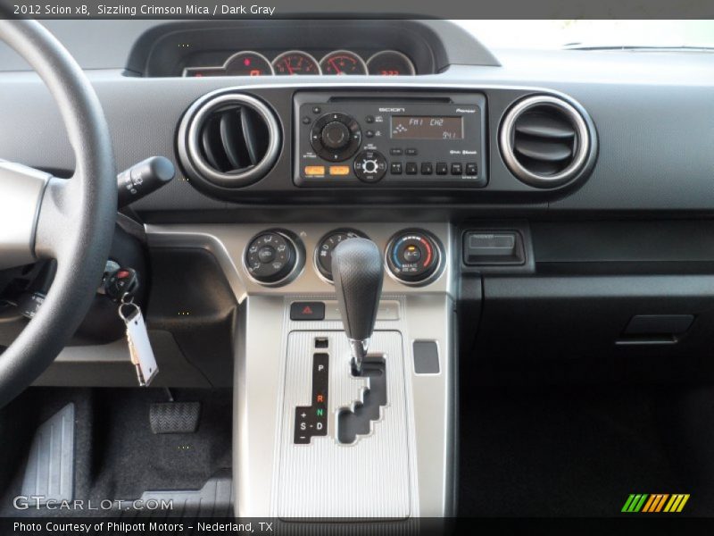 Sizzling Crimson Mica / Dark Gray 2012 Scion xB