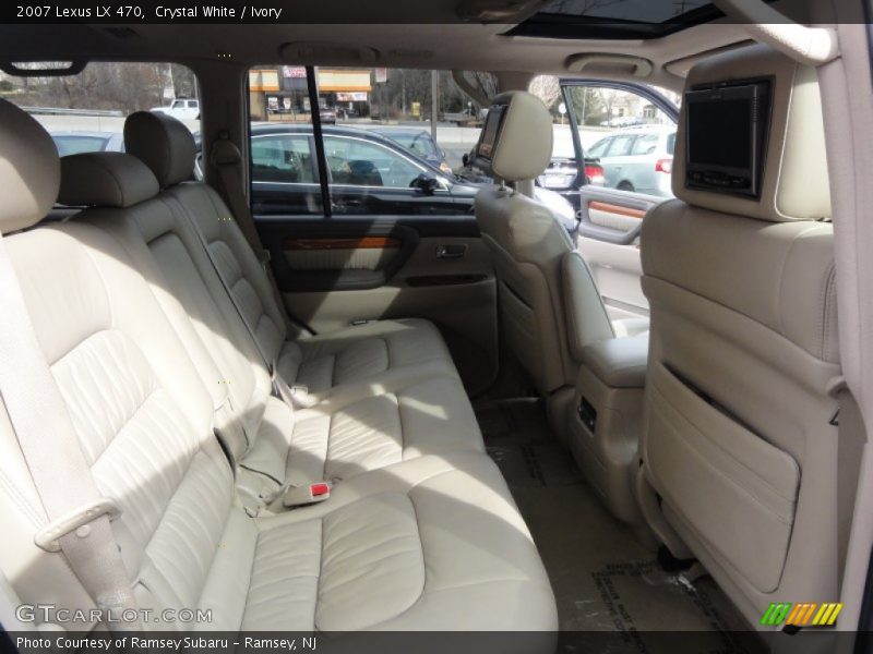 Crystal White / Ivory 2007 Lexus LX 470