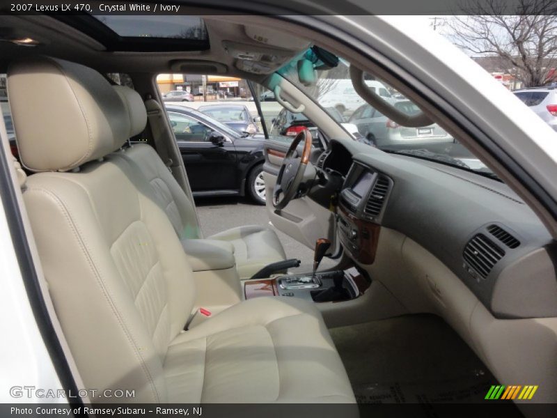 Crystal White / Ivory 2007 Lexus LX 470
