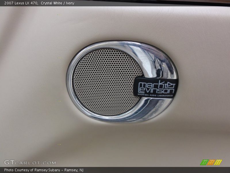 Crystal White / Ivory 2007 Lexus LX 470