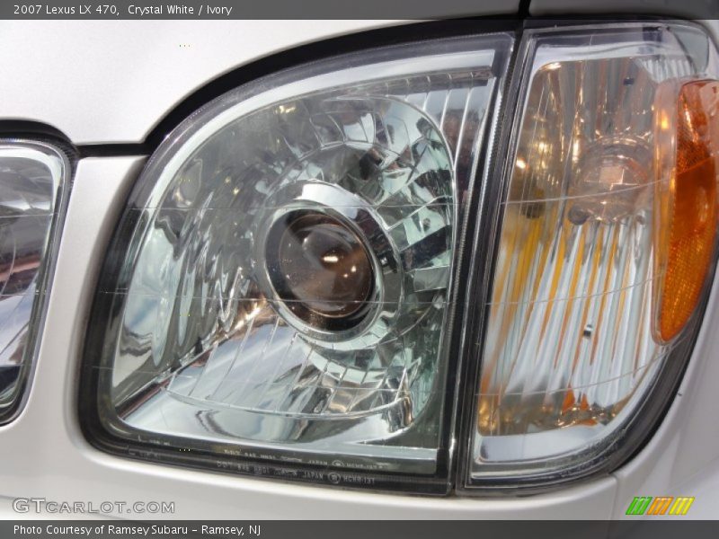 Crystal White / Ivory 2007 Lexus LX 470