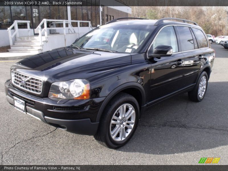 Black / Sandstone 2009 Volvo XC90 3.2 AWD