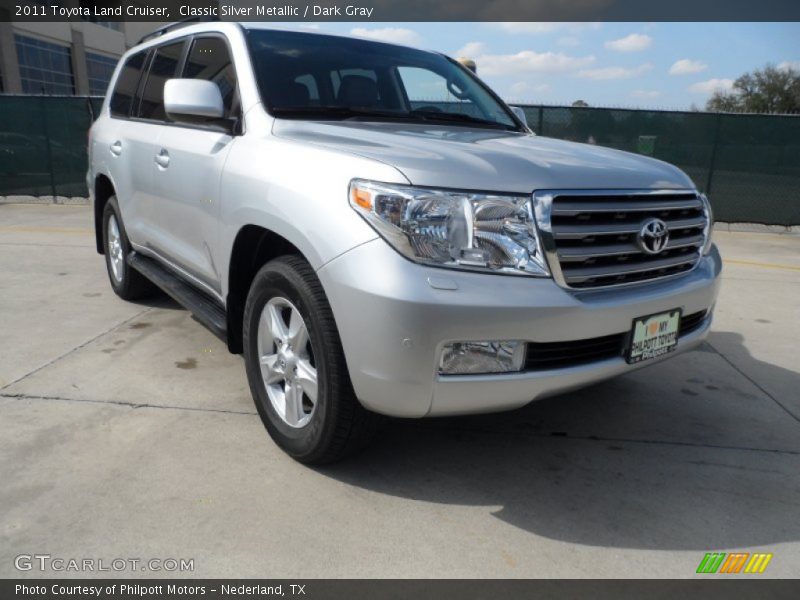 Classic Silver Metallic / Dark Gray 2011 Toyota Land Cruiser