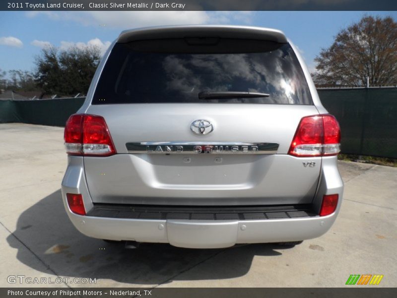 Classic Silver Metallic / Dark Gray 2011 Toyota Land Cruiser