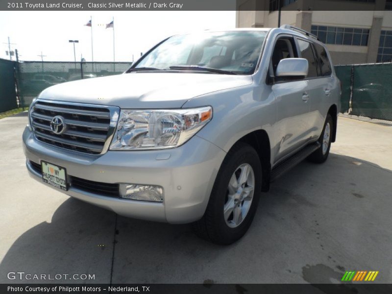 Classic Silver Metallic / Dark Gray 2011 Toyota Land Cruiser