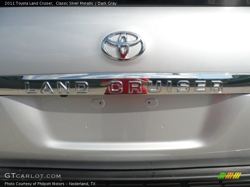 Classic Silver Metallic / Dark Gray 2011 Toyota Land Cruiser