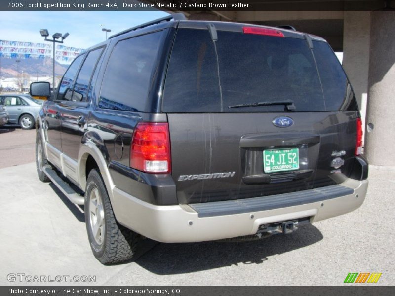 Dark Stone Metallic / Castano Brown Leather 2006 Ford Expedition King Ranch 4x4