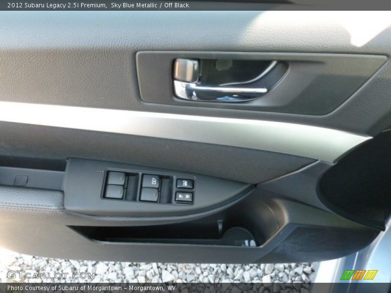 Sky Blue Metallic / Off Black 2012 Subaru Legacy 2.5i Premium