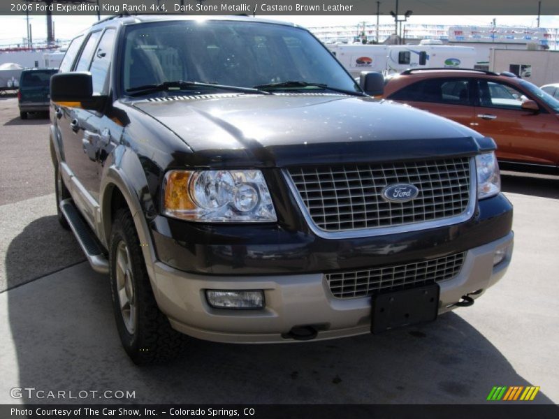 Dark Stone Metallic / Castano Brown Leather 2006 Ford Expedition King Ranch 4x4