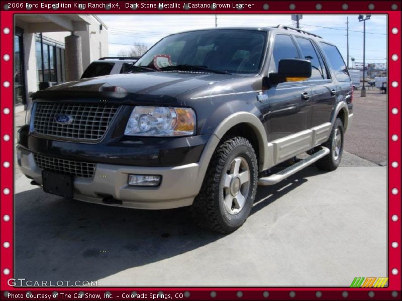 Dark Stone Metallic / Castano Brown Leather 2006 Ford Expedition King Ranch 4x4