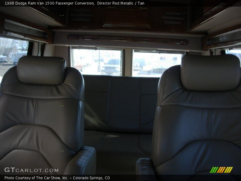 Director Red Metallic / Tan 1998 Dodge Ram Van 1500 Passenger Conversion