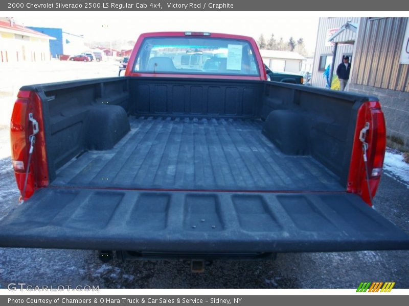 Victory Red / Graphite 2000 Chevrolet Silverado 2500 LS Regular Cab 4x4