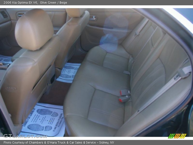 Olive Green / Beige 2006 Kia Optima EX V6