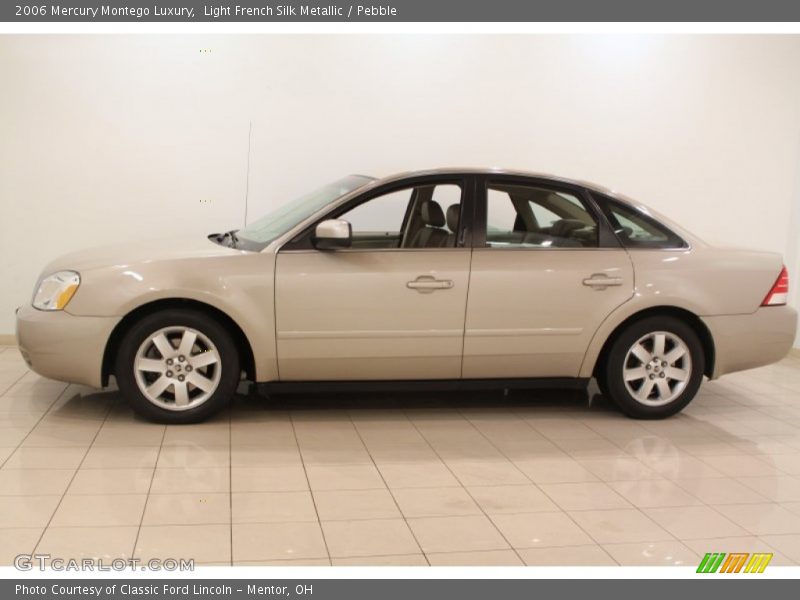 Light French Silk Metallic / Pebble 2006 Mercury Montego Luxury