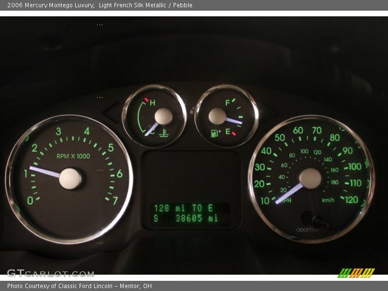 Light French Silk Metallic / Pebble 2006 Mercury Montego Luxury