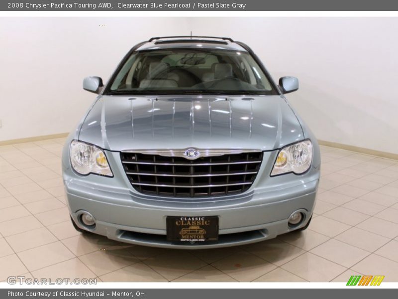 Clearwater Blue Pearlcoat / Pastel Slate Gray 2008 Chrysler Pacifica Touring AWD