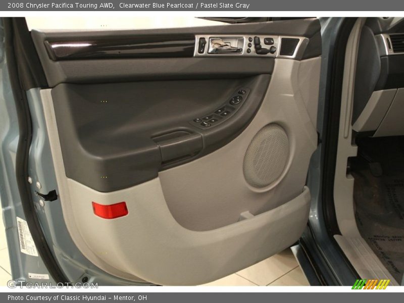 Clearwater Blue Pearlcoat / Pastel Slate Gray 2008 Chrysler Pacifica Touring AWD