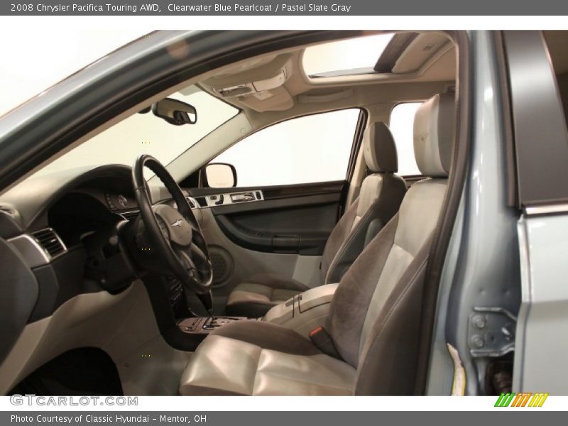 Clearwater Blue Pearlcoat / Pastel Slate Gray 2008 Chrysler Pacifica Touring AWD