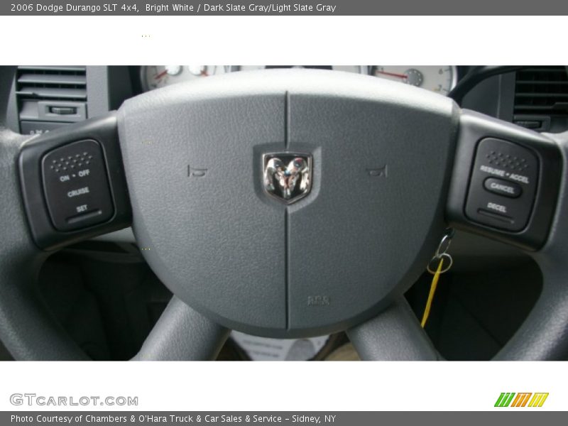 Bright White / Dark Slate Gray/Light Slate Gray 2006 Dodge Durango SLT 4x4