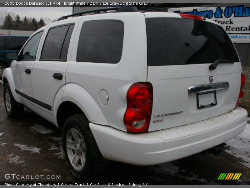 Bright White / Dark Slate Gray/Light Slate Gray 2006 Dodge Durango SLT 4x4