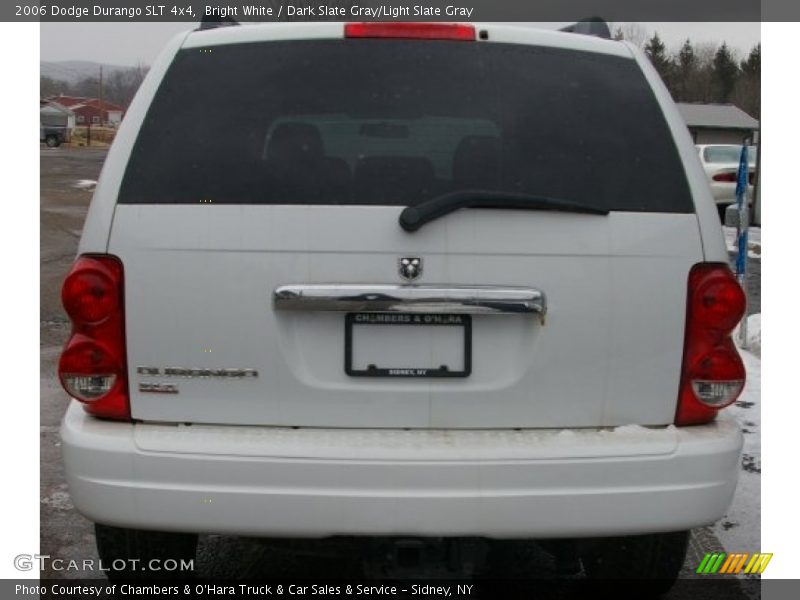 Bright White / Dark Slate Gray/Light Slate Gray 2006 Dodge Durango SLT 4x4