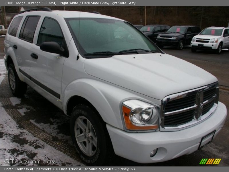 Bright White / Dark Slate Gray/Light Slate Gray 2006 Dodge Durango SLT 4x4