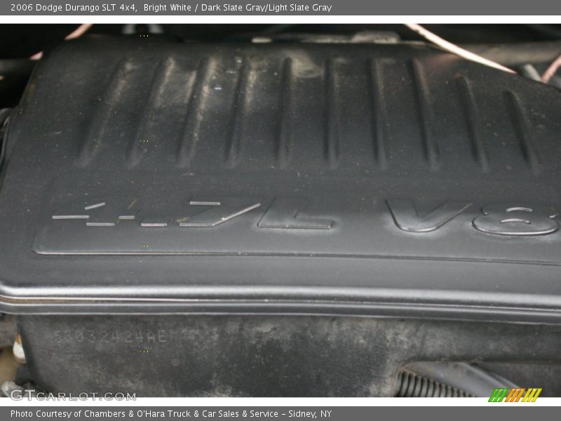 Bright White / Dark Slate Gray/Light Slate Gray 2006 Dodge Durango SLT 4x4