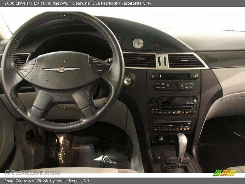Clearwater Blue Pearlcoat / Pastel Slate Gray 2008 Chrysler Pacifica Touring AWD