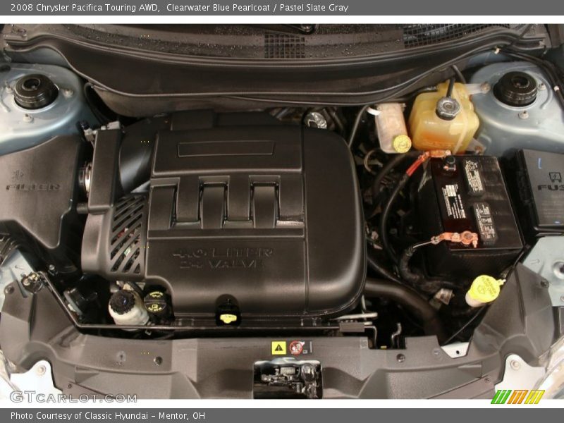 Clearwater Blue Pearlcoat / Pastel Slate Gray 2008 Chrysler Pacifica Touring AWD
