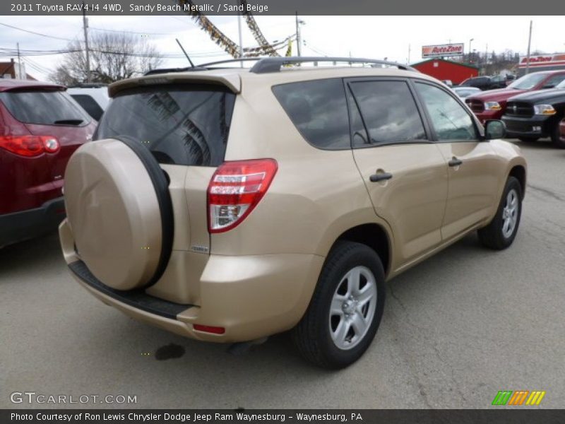 Sandy Beach Metallic / Sand Beige 2011 Toyota RAV4 I4 4WD