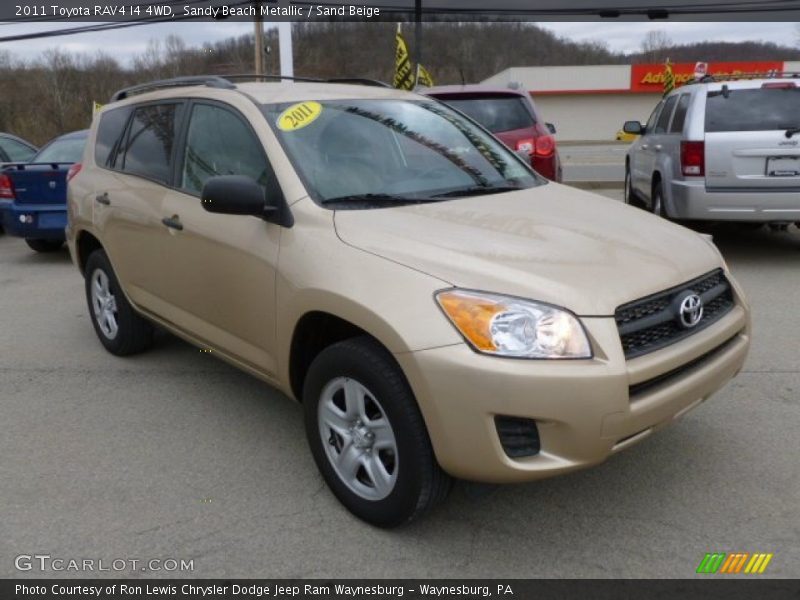 Sandy Beach Metallic / Sand Beige 2011 Toyota RAV4 I4 4WD