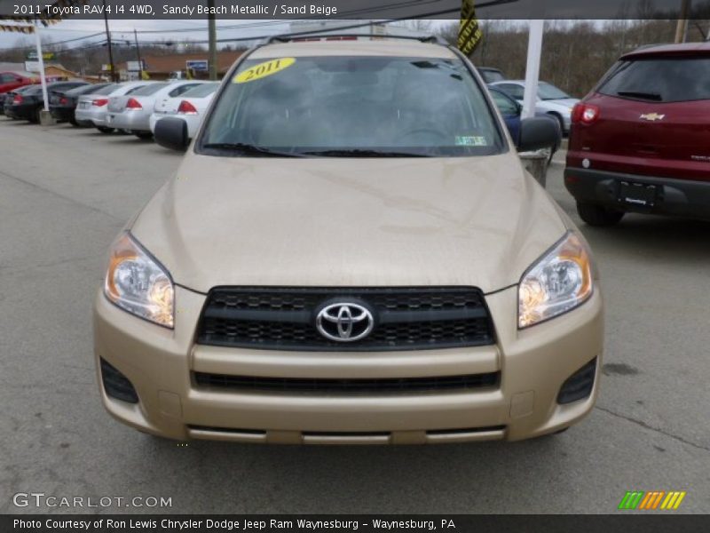 Sandy Beach Metallic / Sand Beige 2011 Toyota RAV4 I4 4WD