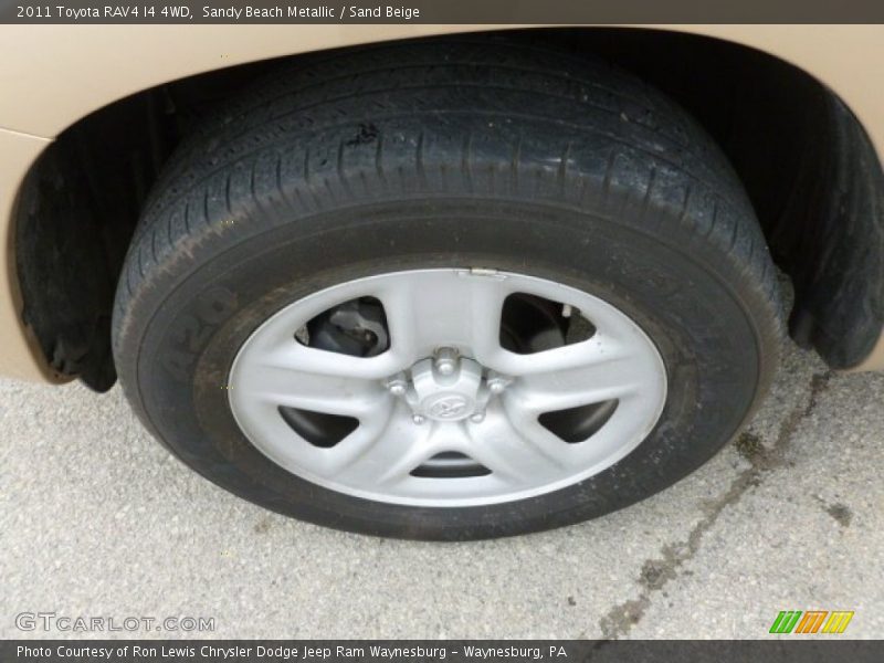 Sandy Beach Metallic / Sand Beige 2011 Toyota RAV4 I4 4WD