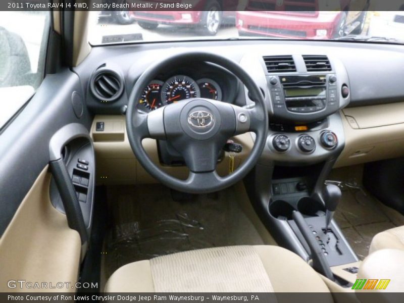 Sandy Beach Metallic / Sand Beige 2011 Toyota RAV4 I4 4WD