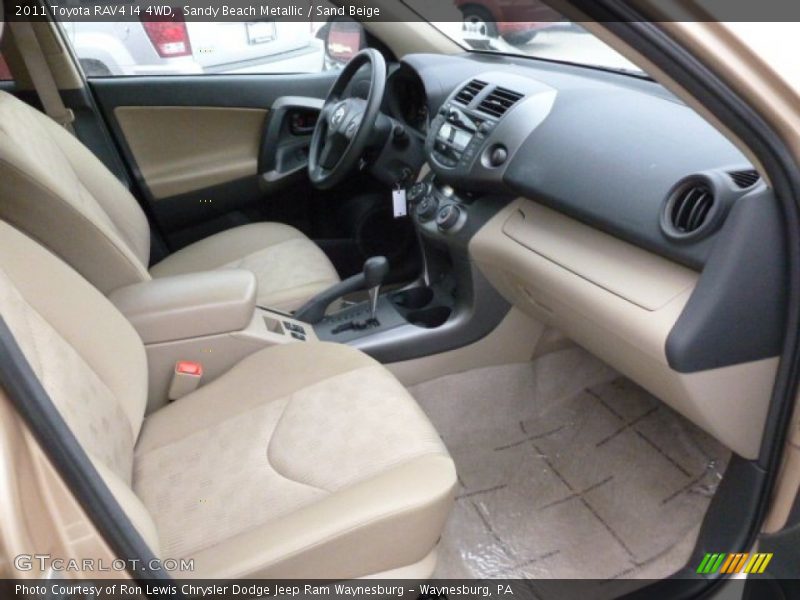 Sandy Beach Metallic / Sand Beige 2011 Toyota RAV4 I4 4WD