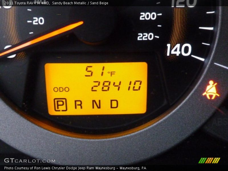 Sandy Beach Metallic / Sand Beige 2011 Toyota RAV4 I4 4WD