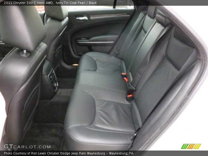 Rear Seat of 2011 300 C Hemi AWD