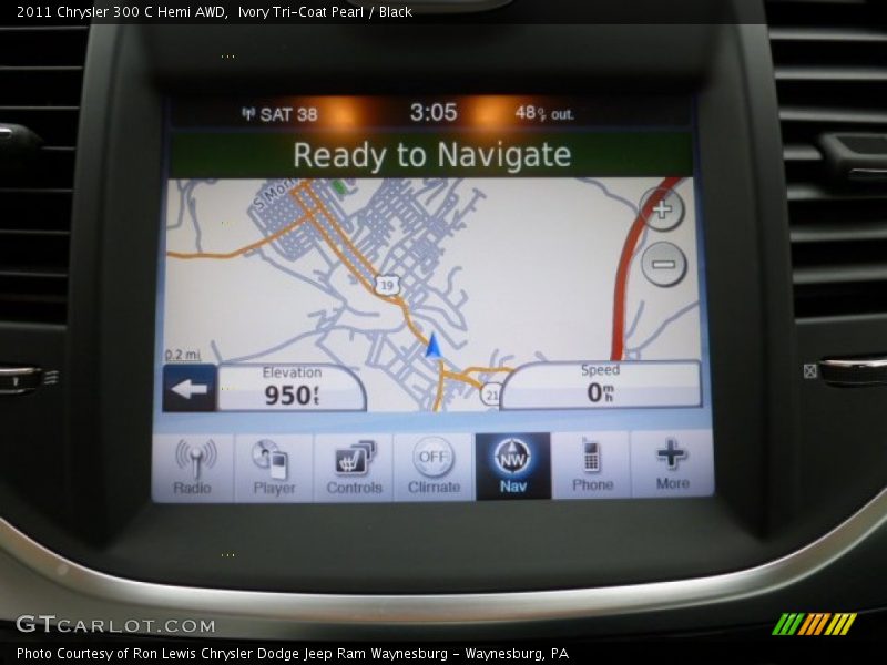 Navigation of 2011 300 C Hemi AWD