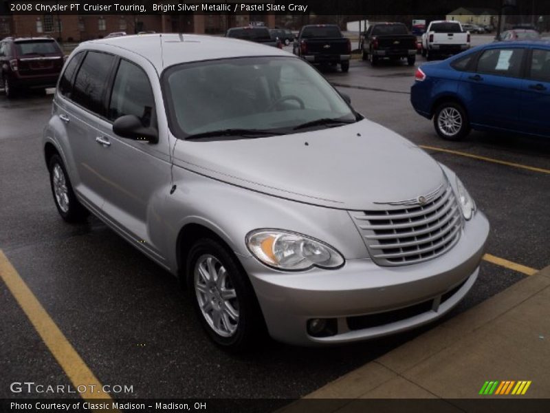 Bright Silver Metallic / Pastel Slate Gray 2008 Chrysler PT Cruiser Touring