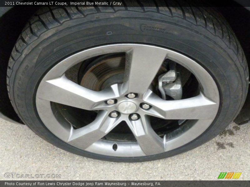 Imperial Blue Metallic / Gray 2011 Chevrolet Camaro LT Coupe