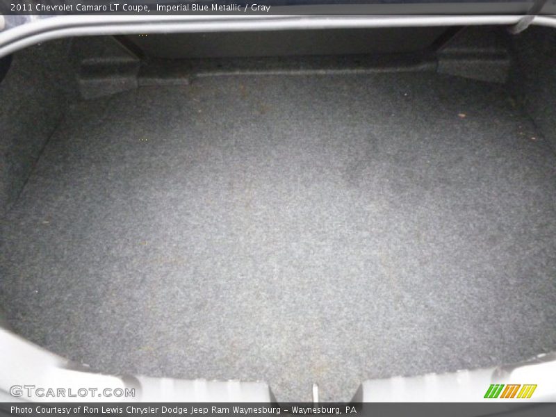 Imperial Blue Metallic / Gray 2011 Chevrolet Camaro LT Coupe