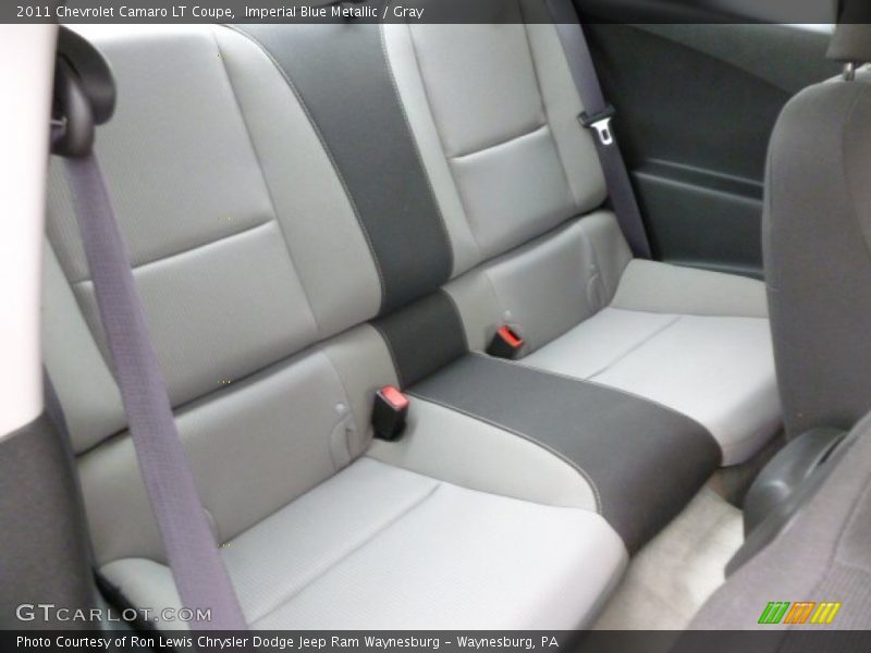 Imperial Blue Metallic / Gray 2011 Chevrolet Camaro LT Coupe