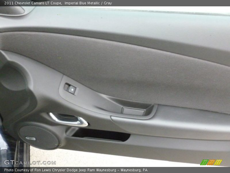 Imperial Blue Metallic / Gray 2011 Chevrolet Camaro LT Coupe
