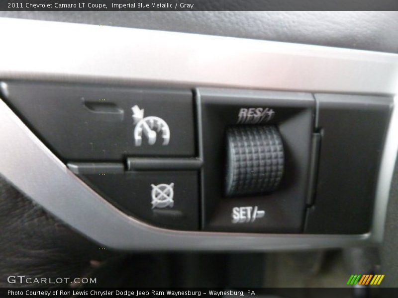 Imperial Blue Metallic / Gray 2011 Chevrolet Camaro LT Coupe