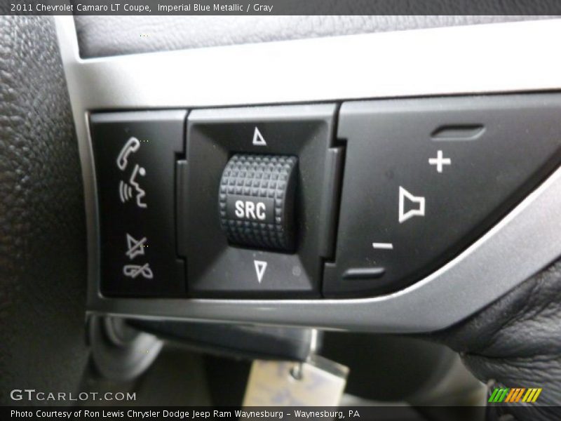 Imperial Blue Metallic / Gray 2011 Chevrolet Camaro LT Coupe